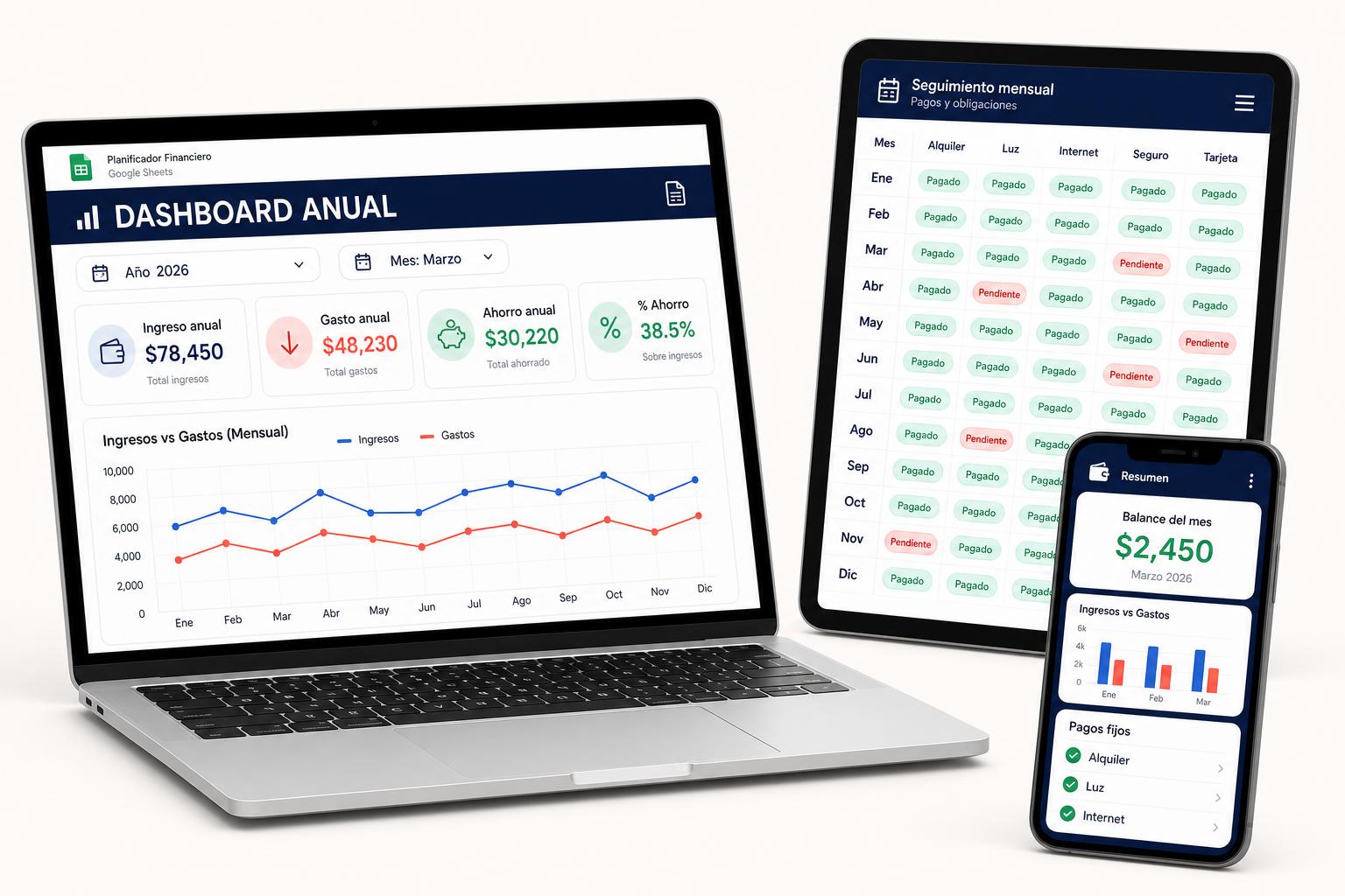 CONTROL TOTAL: Finanzas Personales